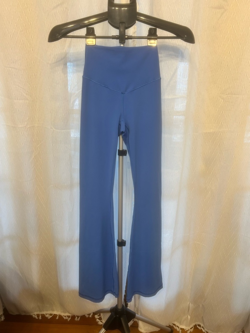 aerie Periwinkle High-Rise Flare Leg Yoga Pants